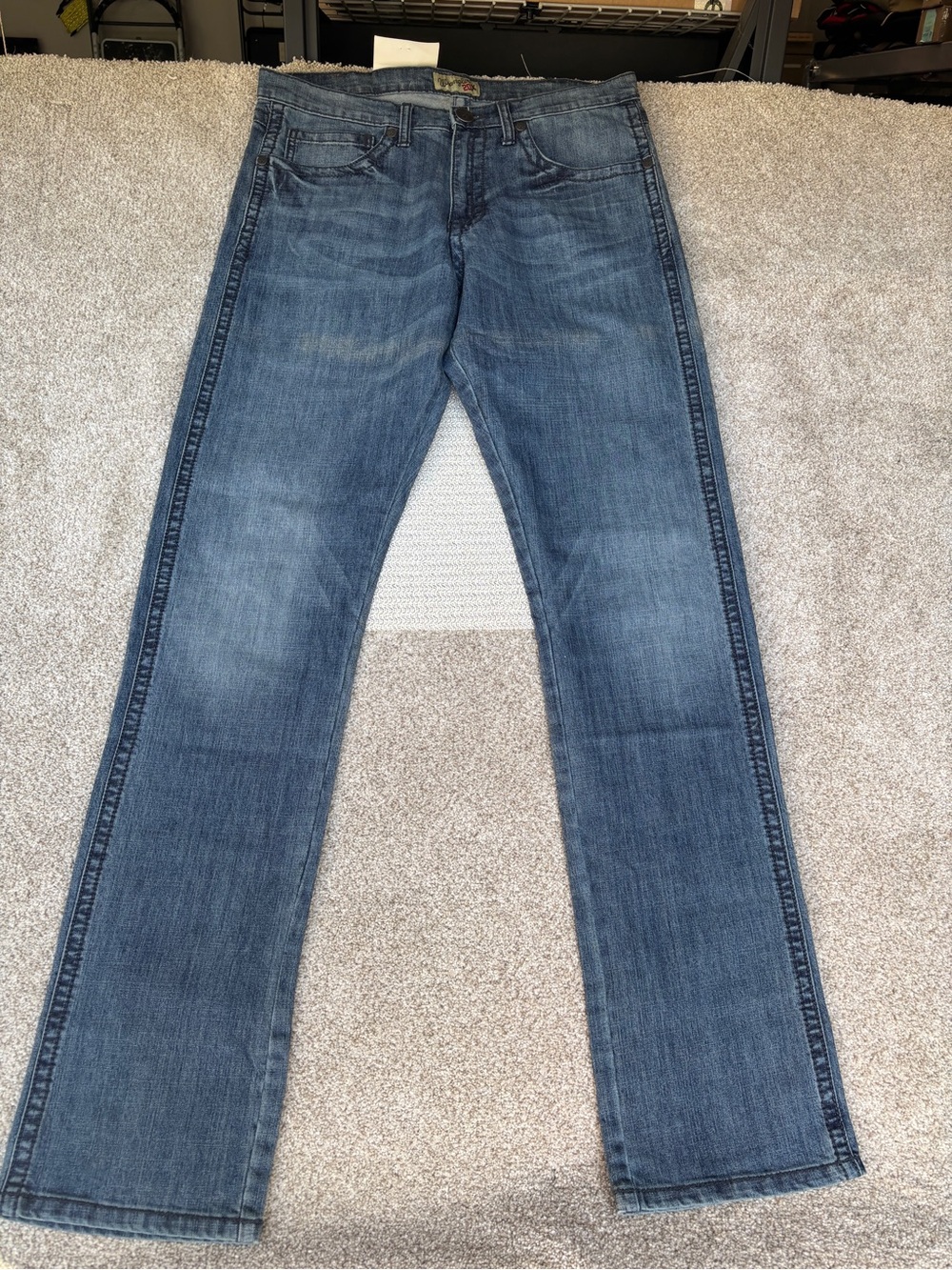 Wrangler 20X Jeans Size 34X36 Stretch Slim Straight Leg NWT 44MWXRB